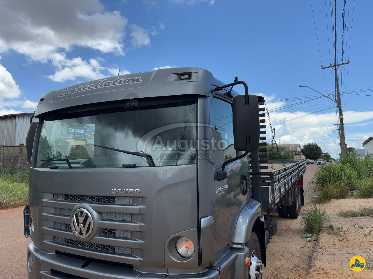 CAMINHAO VOLKSWAGEN VW 24280 Carga Seca Truck 6x2 AM Locações PALMAS TOCANTINS TO